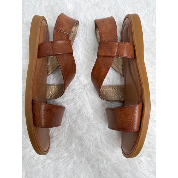 b.o.c. Kacee sandals in a brown or dark tan color summer vacation size 6 - Picture 5 of 15